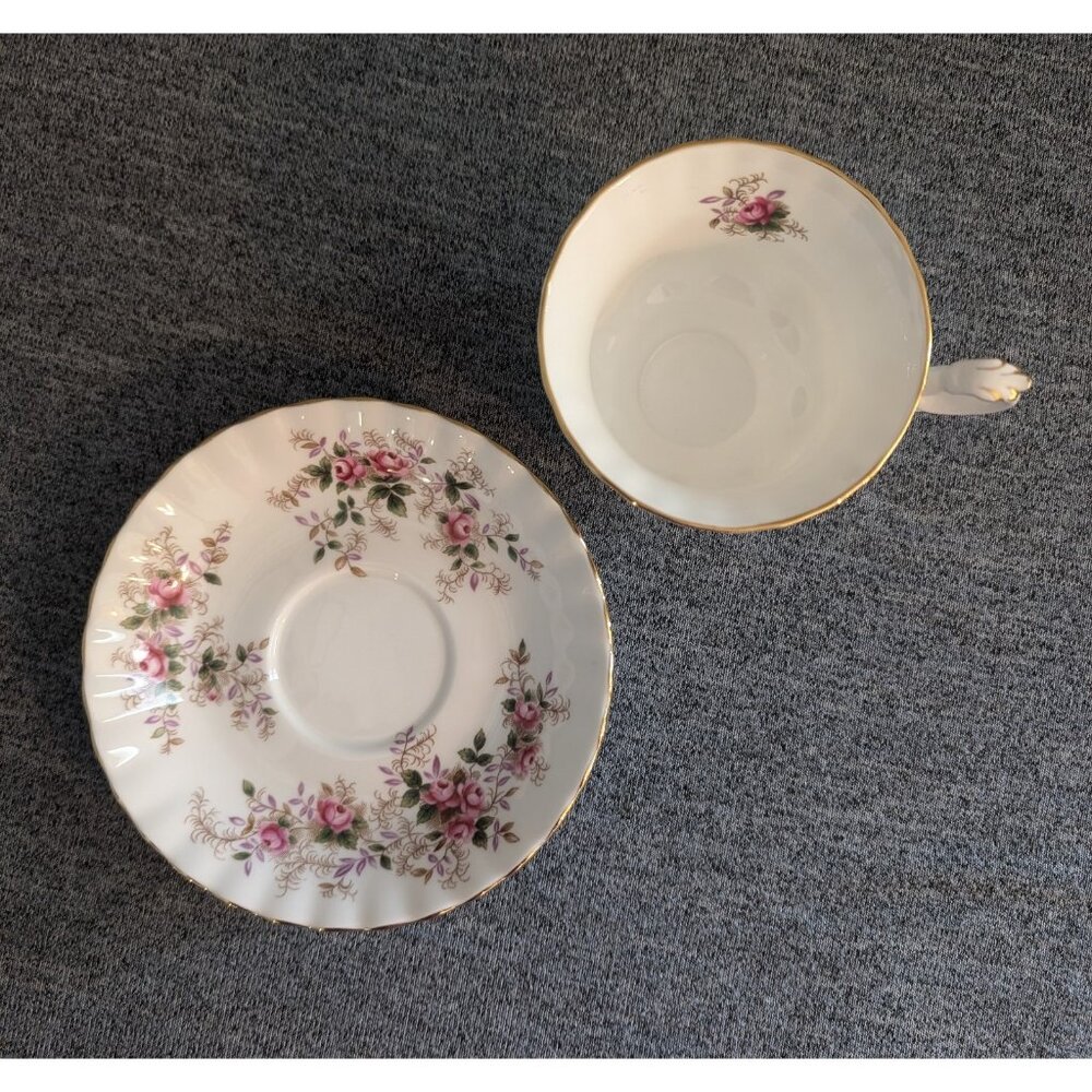 Royal Albert "Lavender Rose" Cup and Saucer Set - Picture 3 of 5